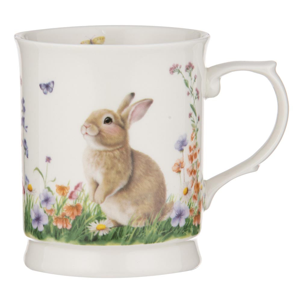 Ashdene Sweet Meadows Mug with baby brown bunny at House