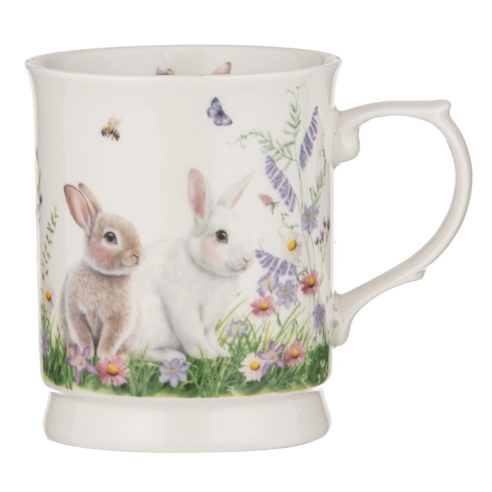 Ashdene Sweet Meadows Mug with baby bunnies at House