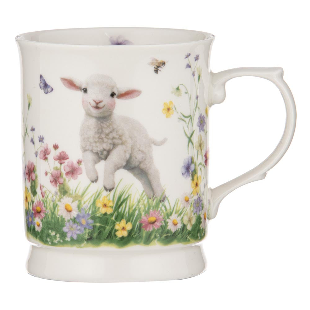 Ashdene Sweet Meadows Mug with baby lamb at House