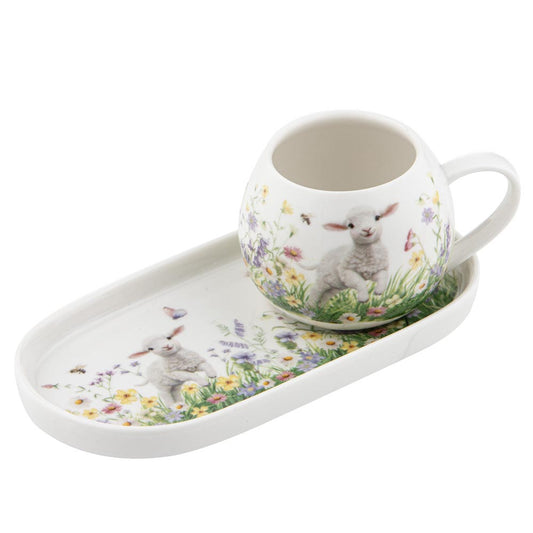 Ashdene Sweet Meadows Mini Hug Mug & Plate Set at House