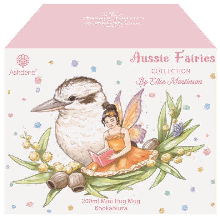 Ashdene Aussie Fairies Kookaburra Mini Hug Mug