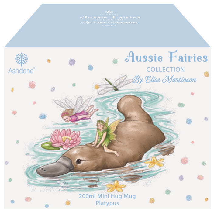 Ashdene Aussie Fairies Platypus Mini Hug Mug