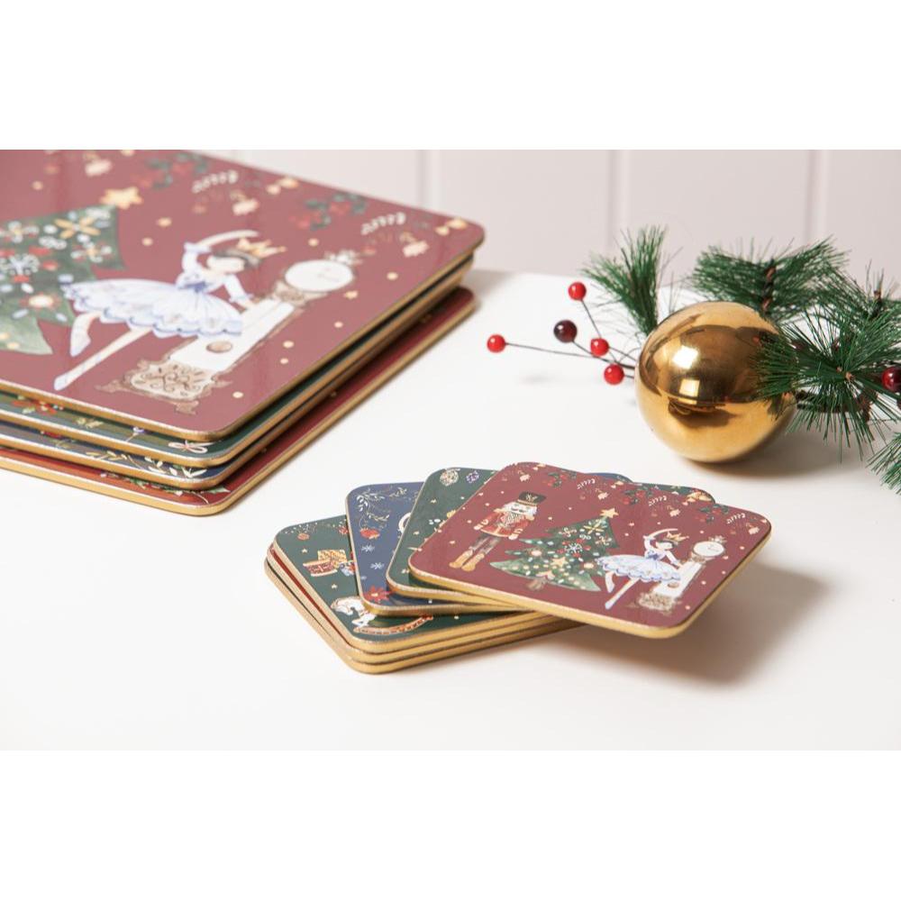 Ashdene Christmas Wonderland Set of 6 Assorted Placemats