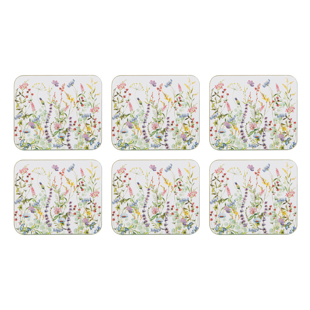 Ashdene Wildflowers Set of 6 Coasters