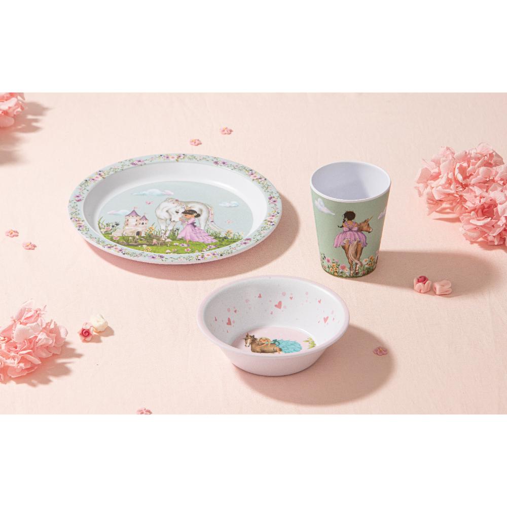 Ashdene My Unicorn 3 Piece Kids Dinner Set