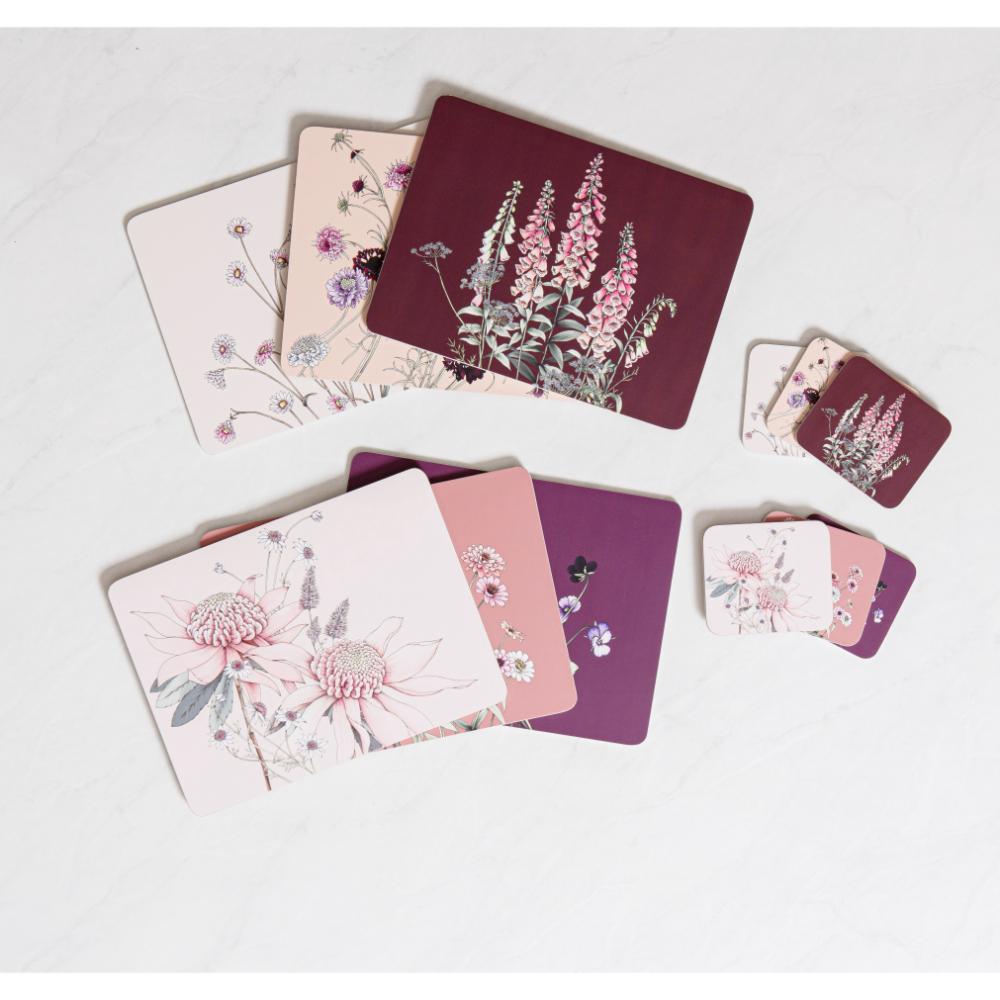 Ashdene Secret Garden Set of 6 Coasters