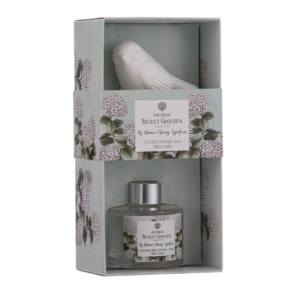Ashdene Secret Garden Bird Diffuser 120ml
