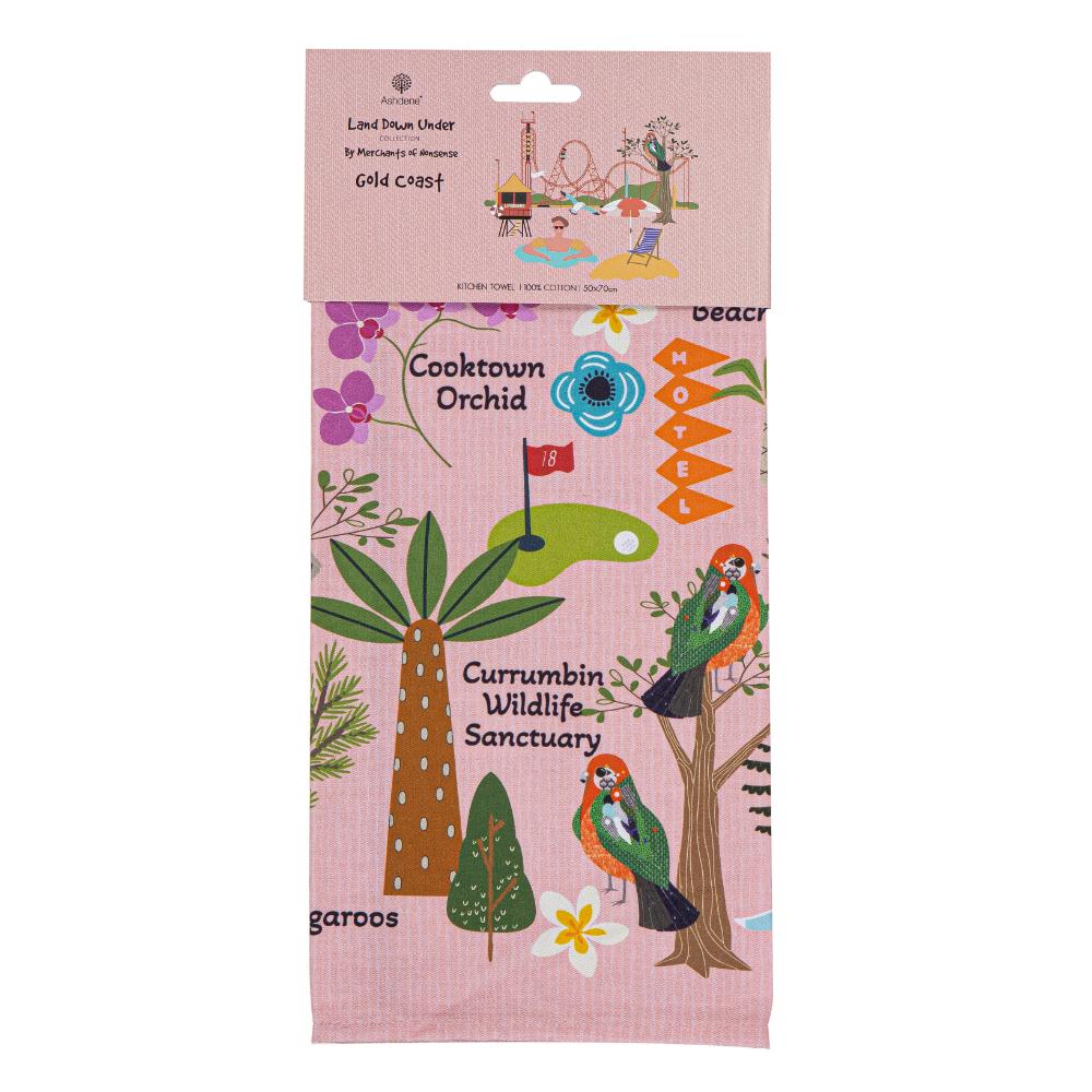 Ashdene Land Down Under Kitchen Towel