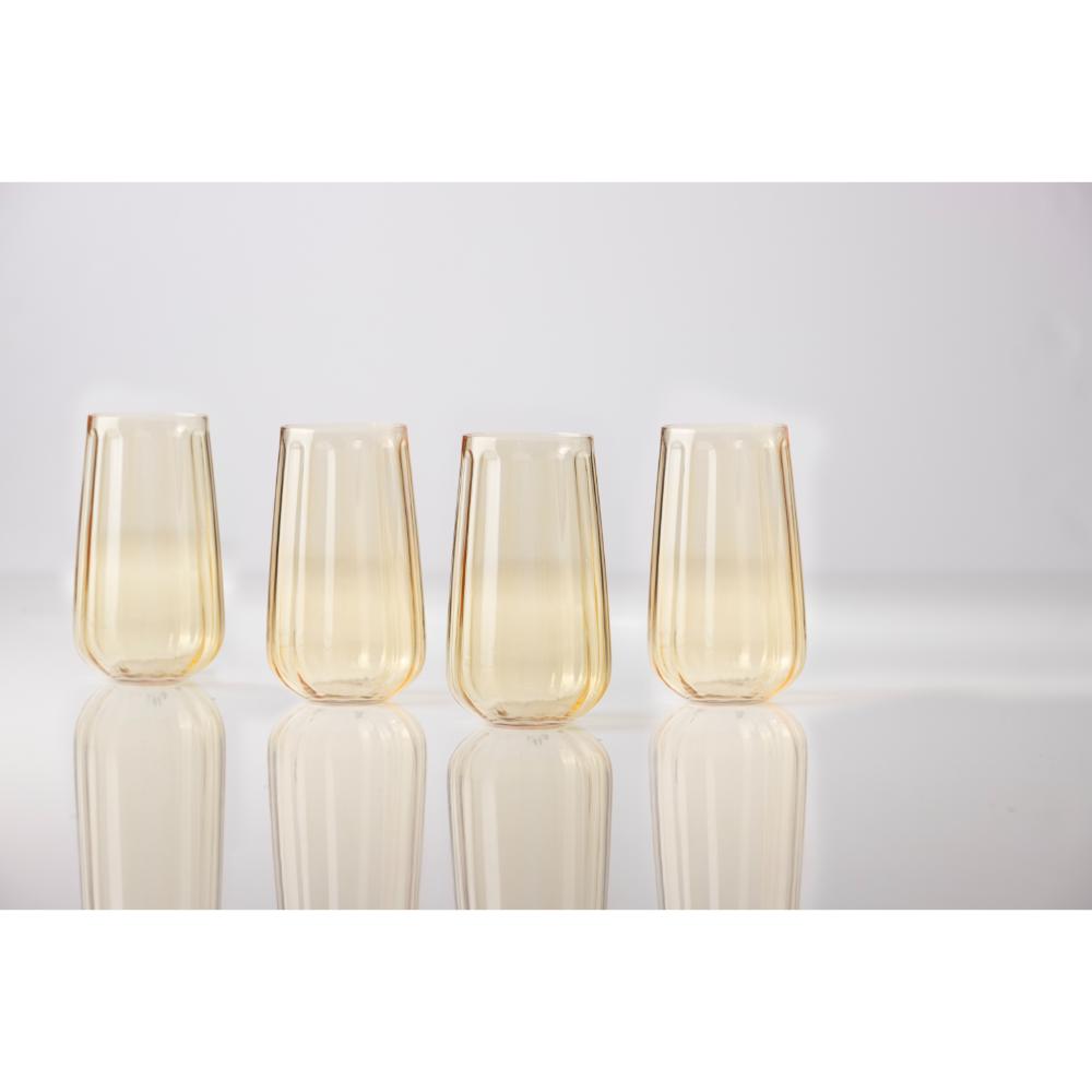 Ladelle Capri Set of 4 Highball Tumblers
