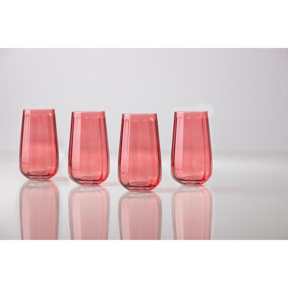 Ladelle Capri Set of 4 Highball Tumblers