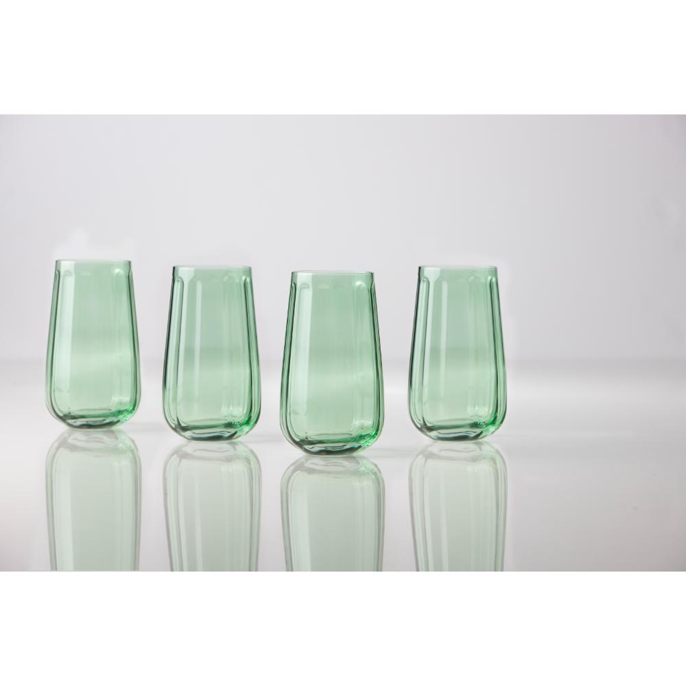 Ladelle Capri Set of 4 Highball Tumblers
