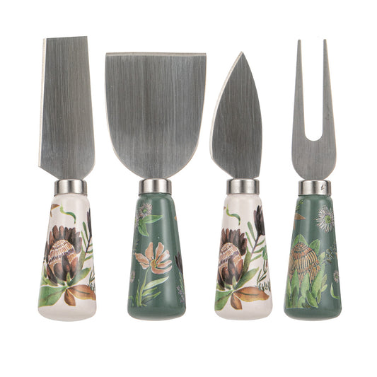 Ladelle Leura 4 Piece Cheese Knife Set