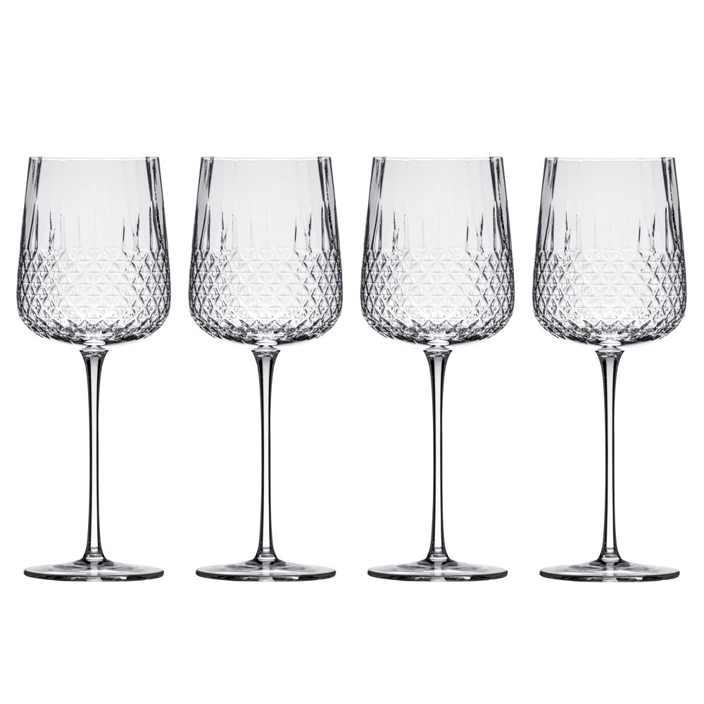 Tempa Jasper Set of 4 Wine Glasses