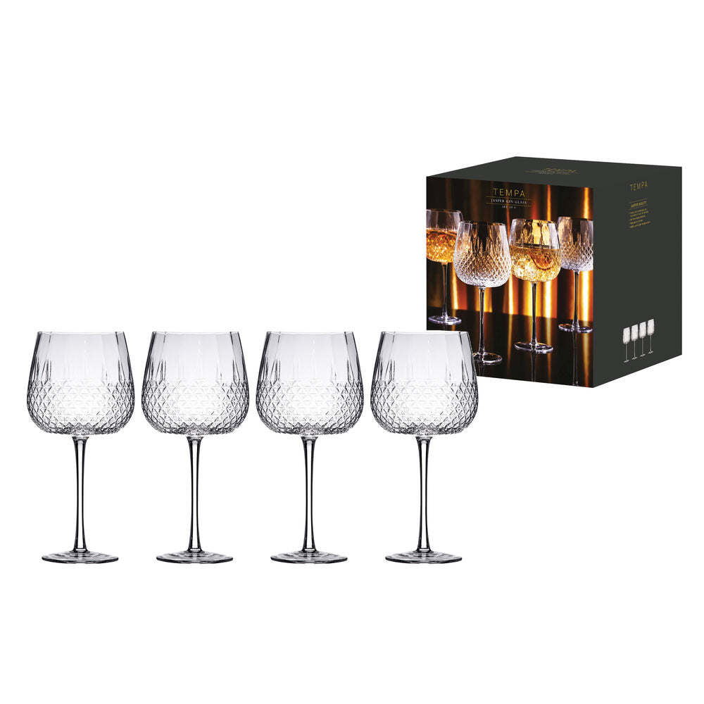 Tempa Jasper Set of 4 Gin Glasses