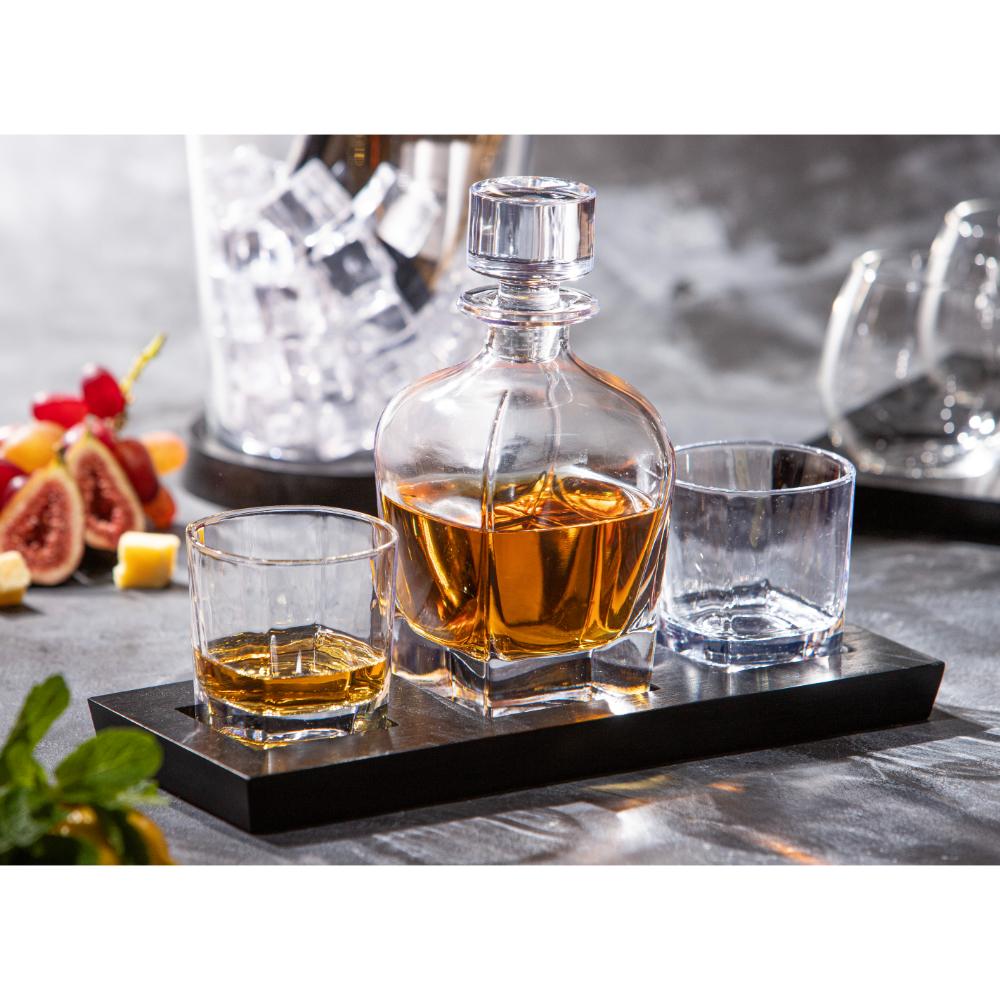 Tempa Harvey 4 Piece Whisky Set Black