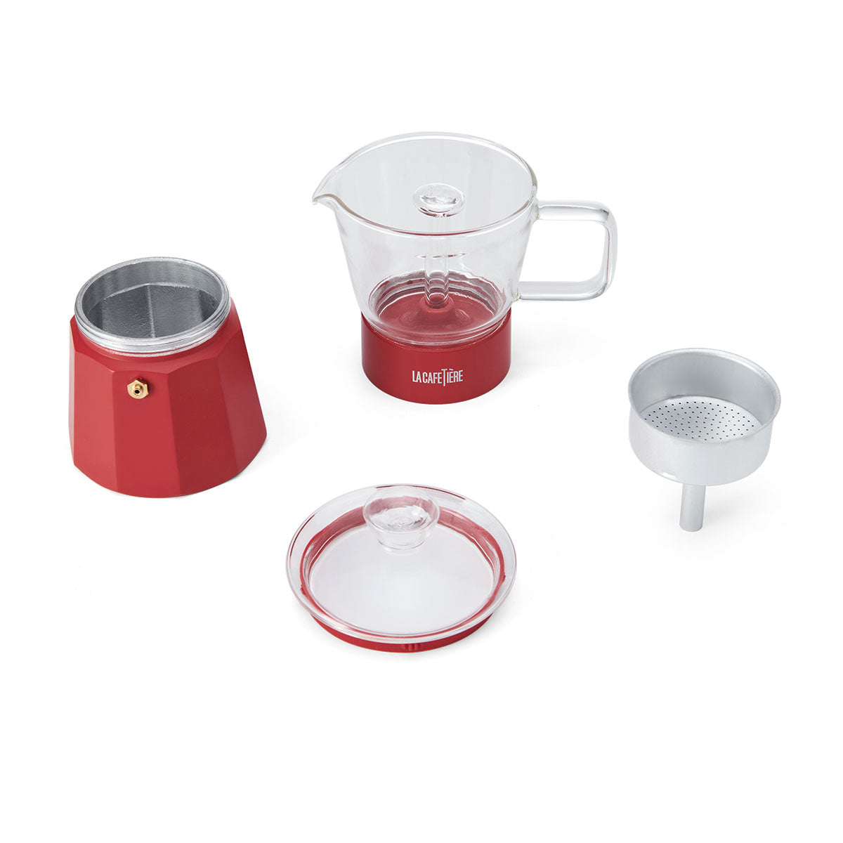 La Cafetière Verona Six Cup Glass Espresso Maker