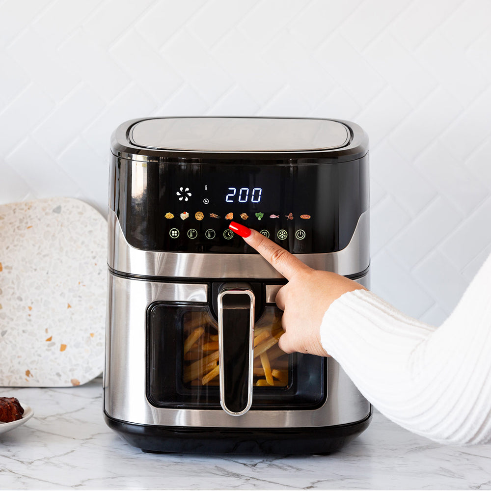 Healthy Choice Digital Air Fryer With Viewing Window 7L