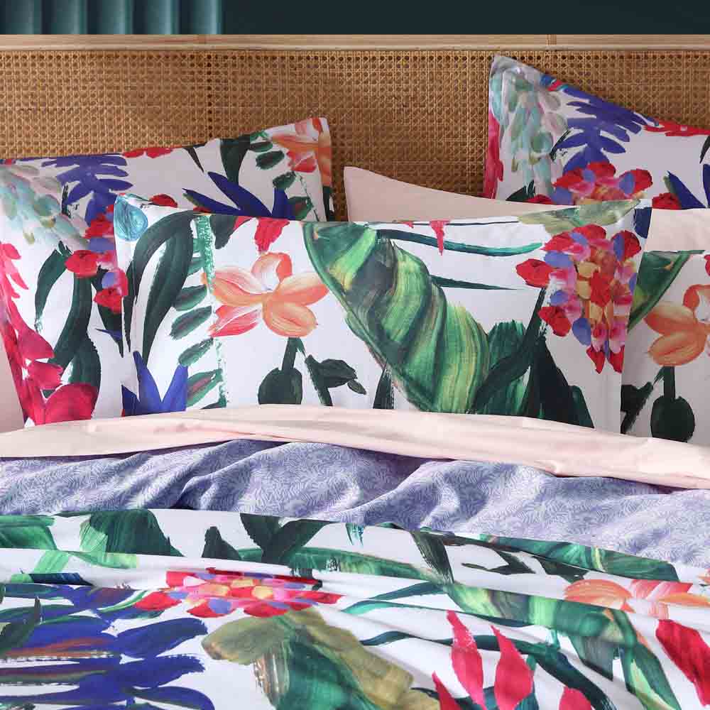 Logan & Mason Atherton Tropic Quilt Cover Set