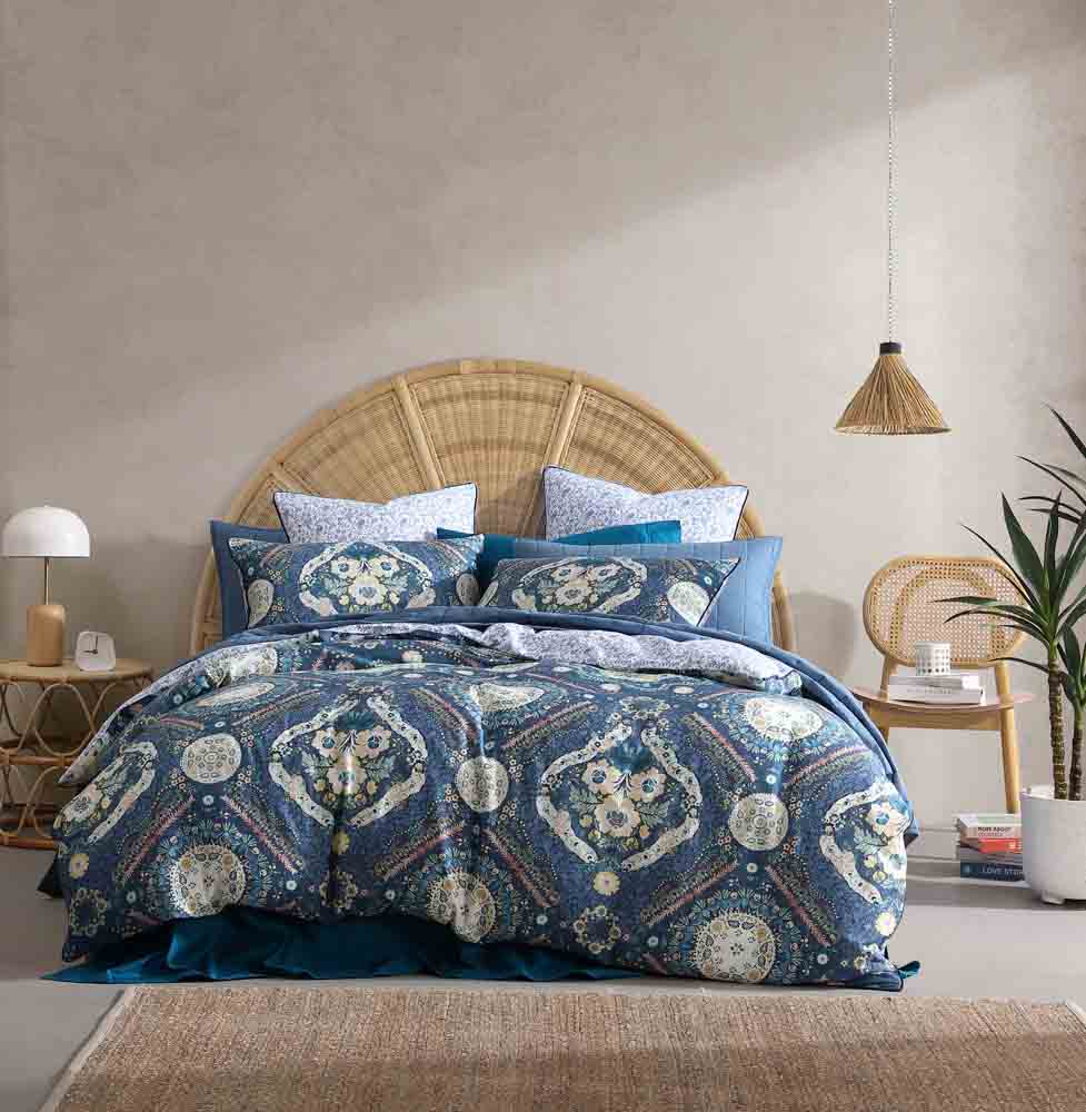 Logan & Mason Kashmir Quilt Cover Set