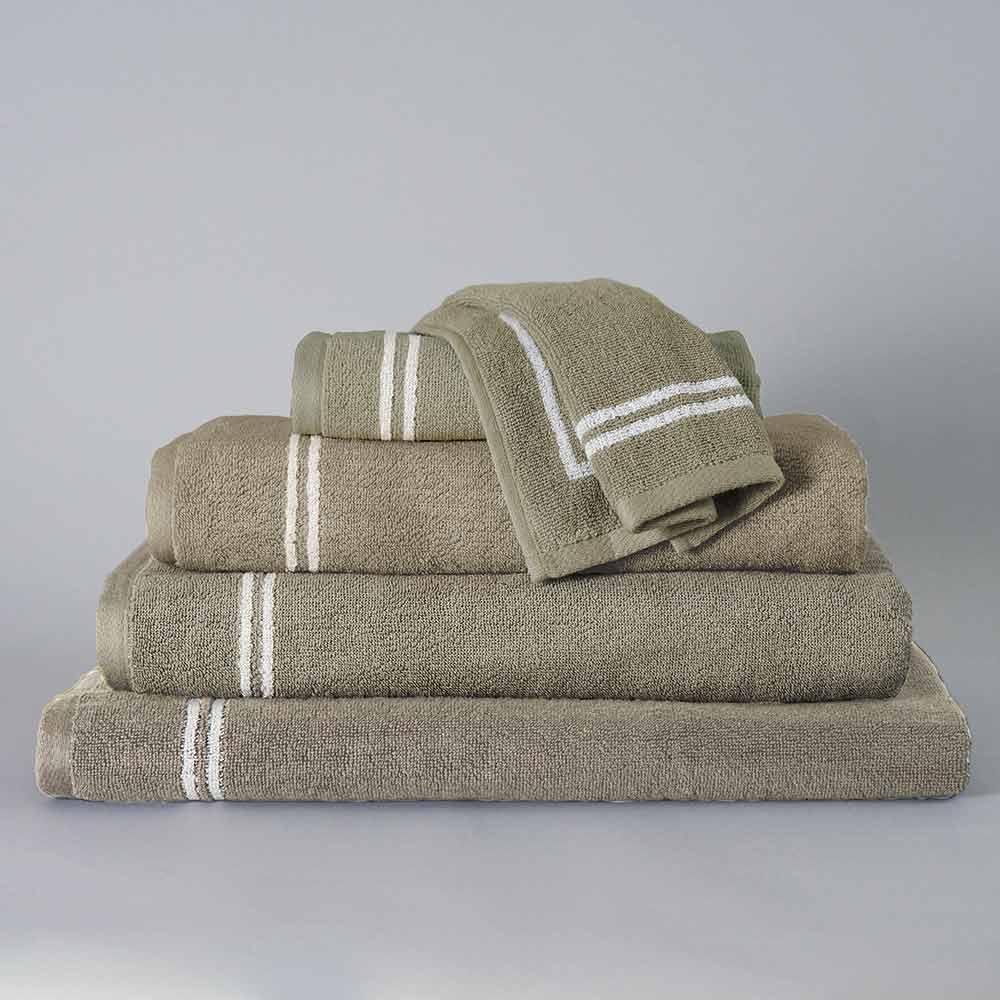 Private Collection Astoria Bath Towel Collection - Moss - House