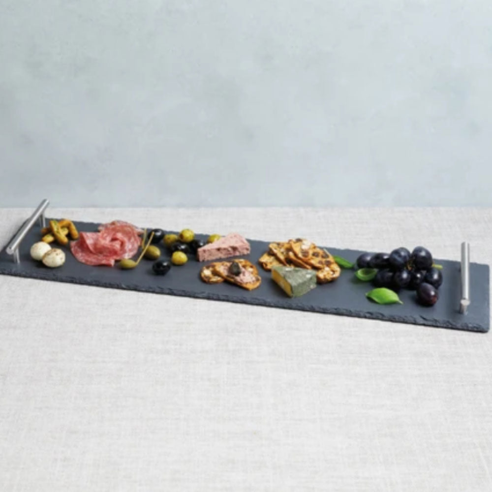 Artesa Slate Serving Platter With Handles