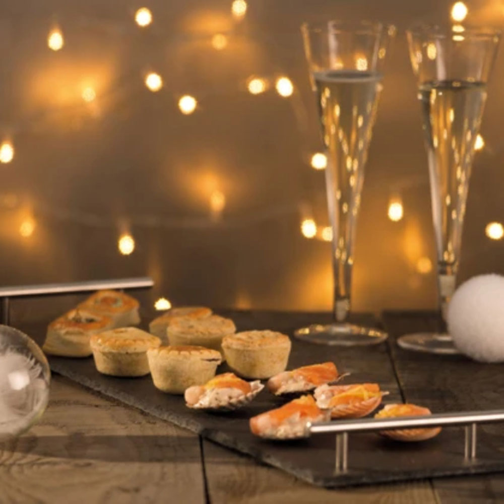 Artesa Slate Serving Platter With Handles