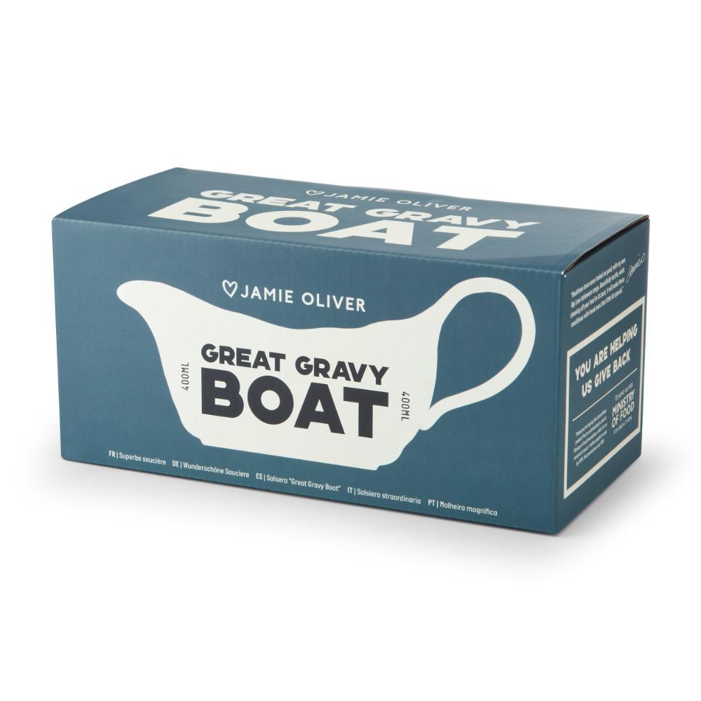 Jamie Oliver Big Love Great Gravy Boat 400ml White at House