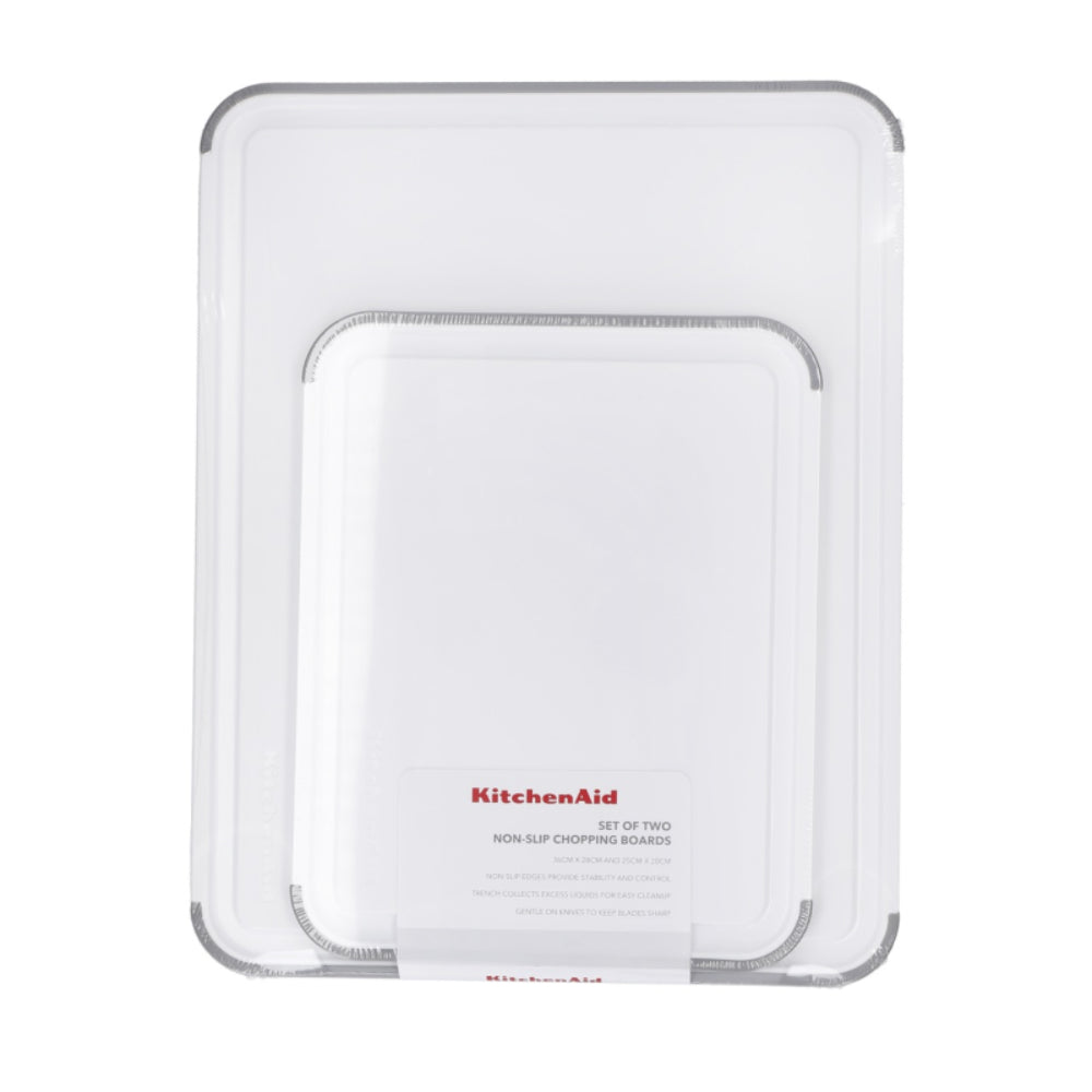 KitchenAid Set Of 2 Labelled Chopping Boards