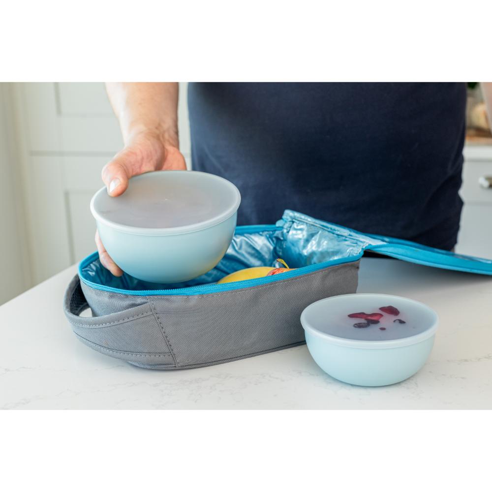 KitchenAid Set of 4 Mixing Prep Bowls with Lids