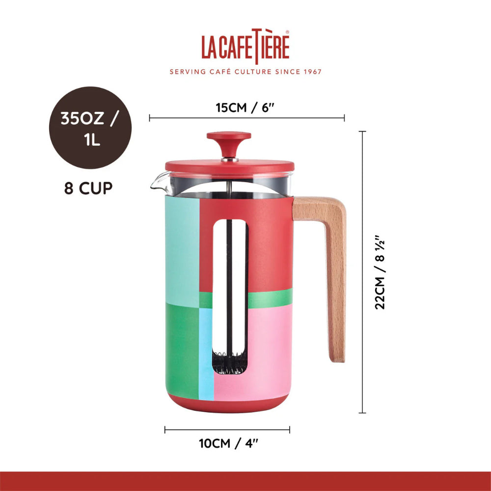 La Cafetiere Pisa Stainless Steel Cafetiere Utopian Lines