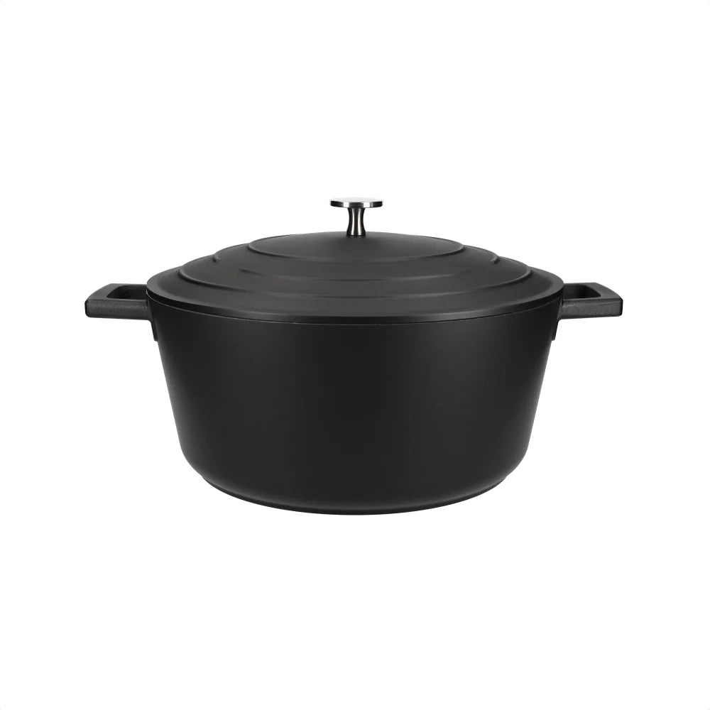 Mastercraft Casserole Dish Cast Aluminium 28cm Black