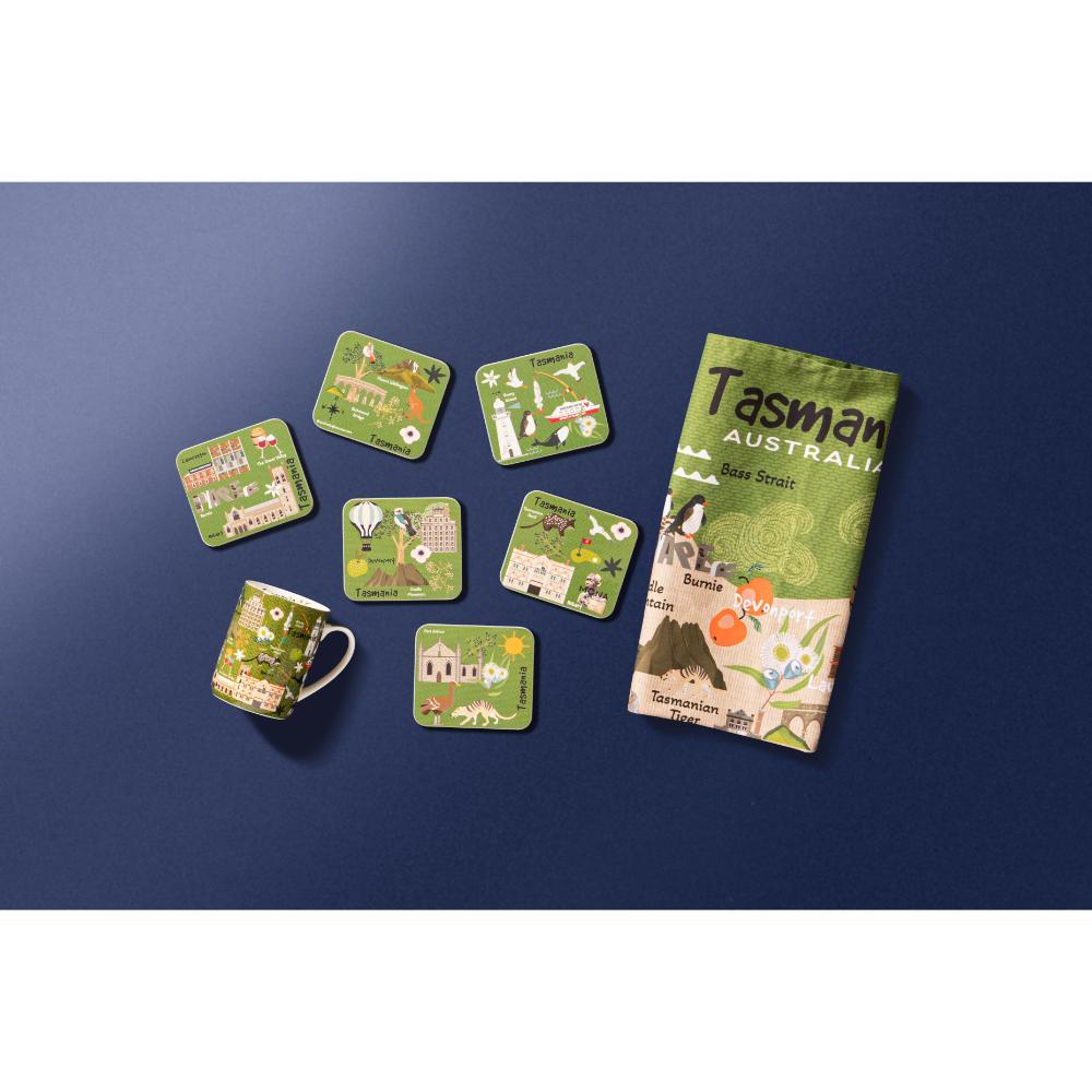 Ashdene Land Down Under Set of 6 Coasters