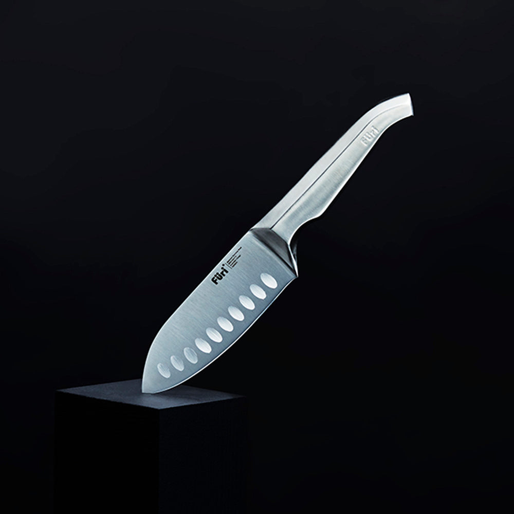 Furi Pro Radial Stone 7 Piece Block Set Snow Terrazzo