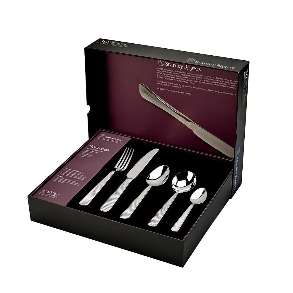 Stanley Rogers Swansea 30 Piece Cutlery Set