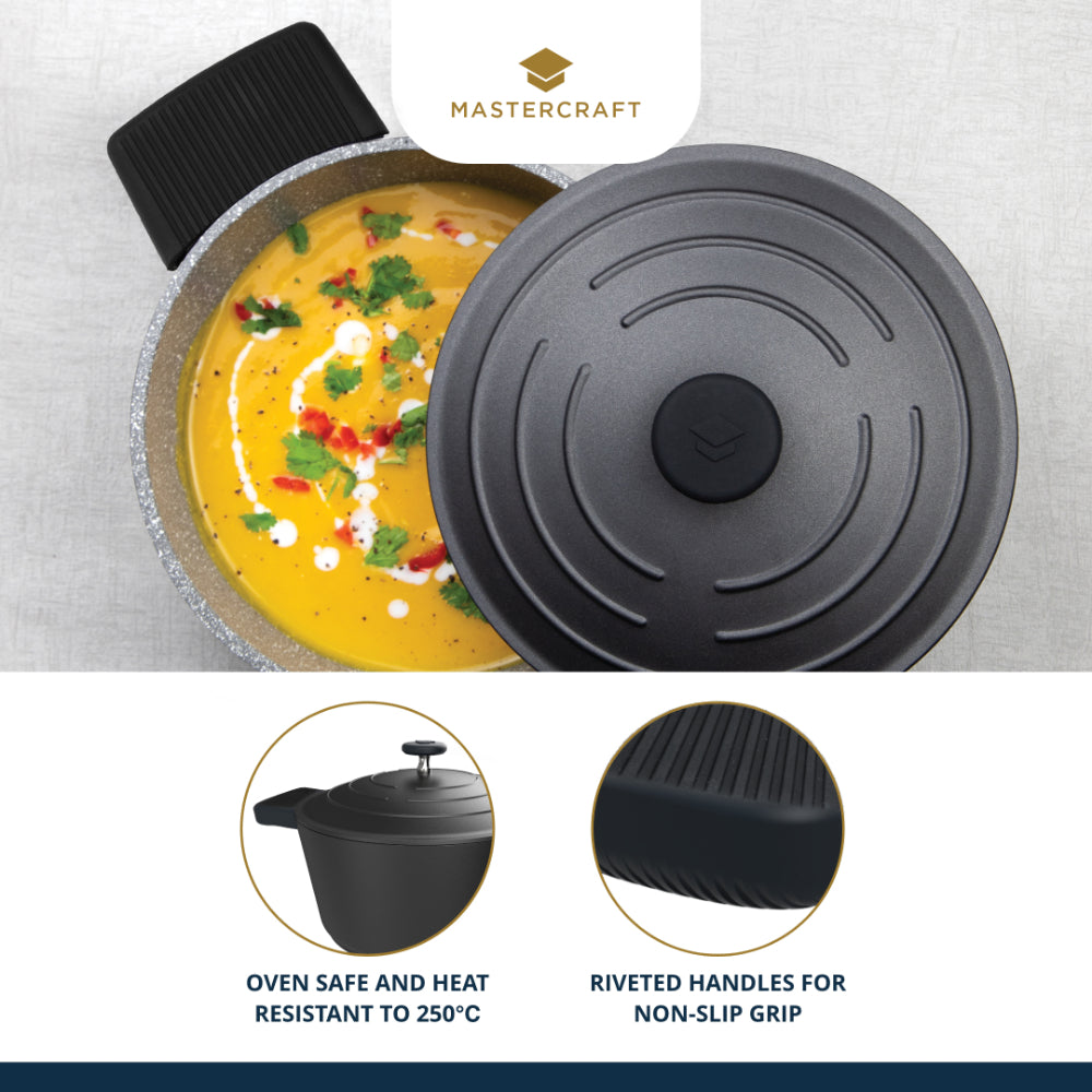 Mastercraft Set Of 3 Silicone Handle Covers Black