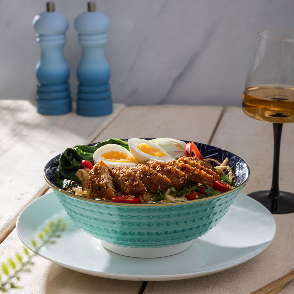 Mikasa Glazed Stoneware Ramen Bowl