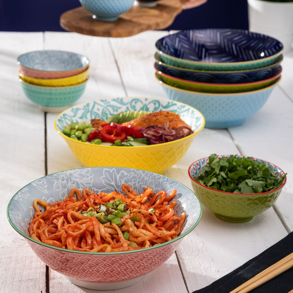 Mikasa Glazed Stoneware Ramen Bowl