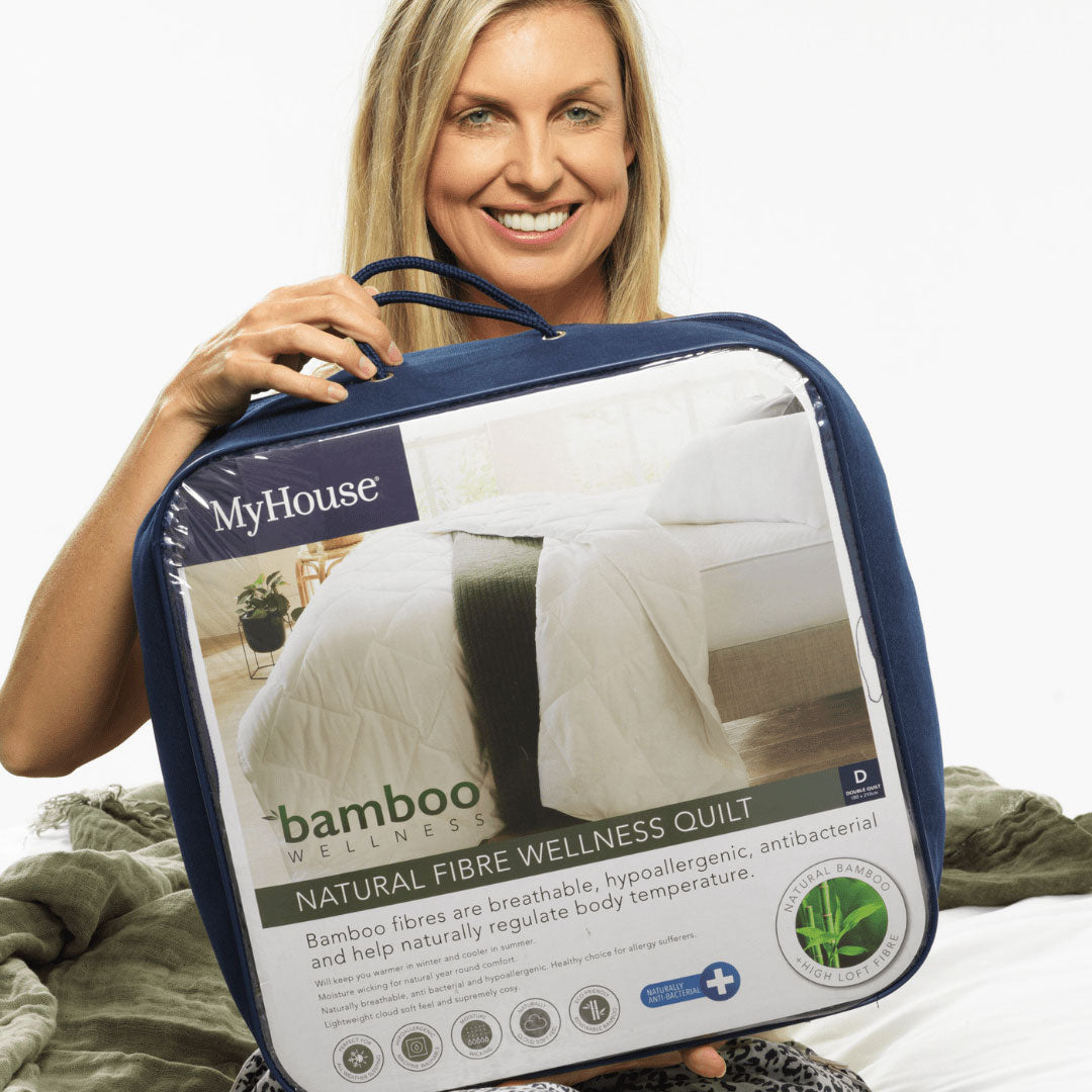 MyHouse Bamboo Wellness Natural Fibre Wellness Quilt