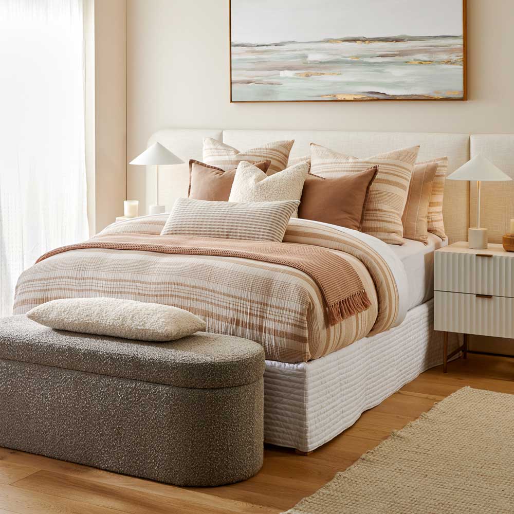 Home Beautiful Shiloh Quilt Cover Set