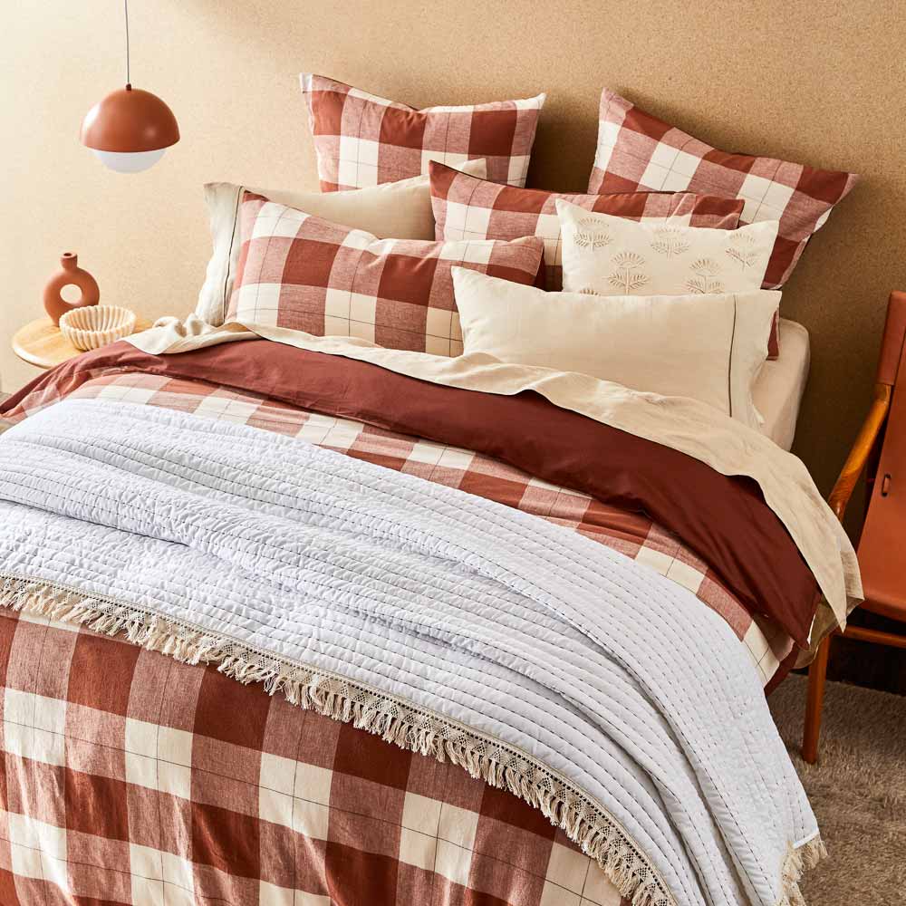 Home Beautiful Tassel Coverlet Set