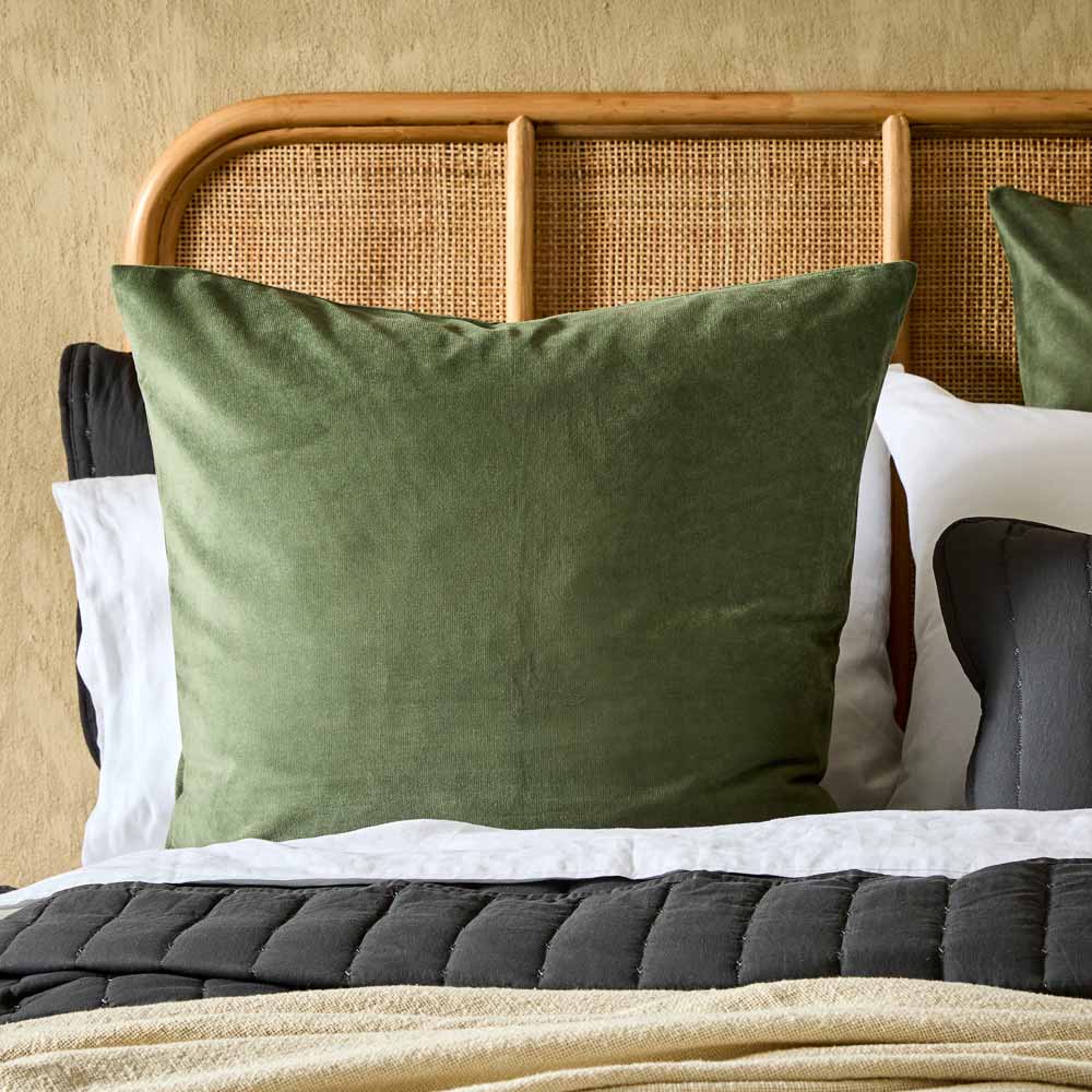 Adorn Living Velvet European Pillowcase