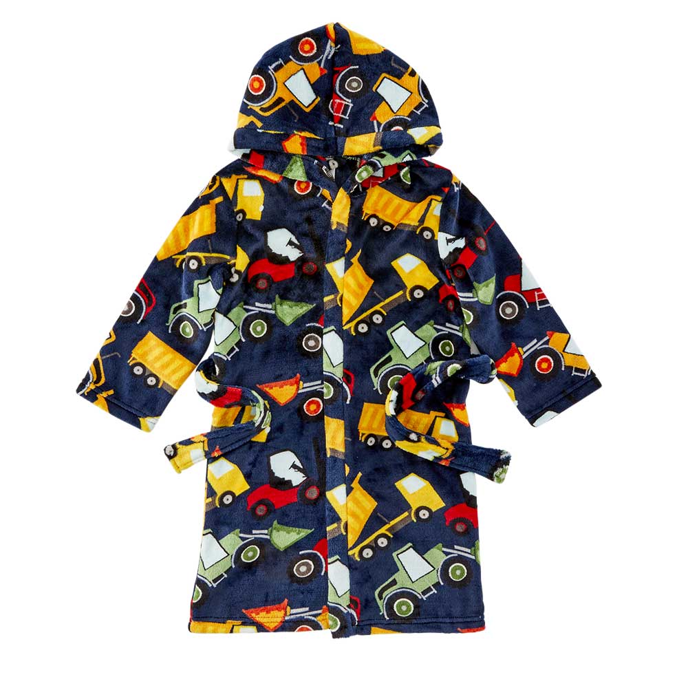 MyHouse Kids Bath Robe Truck