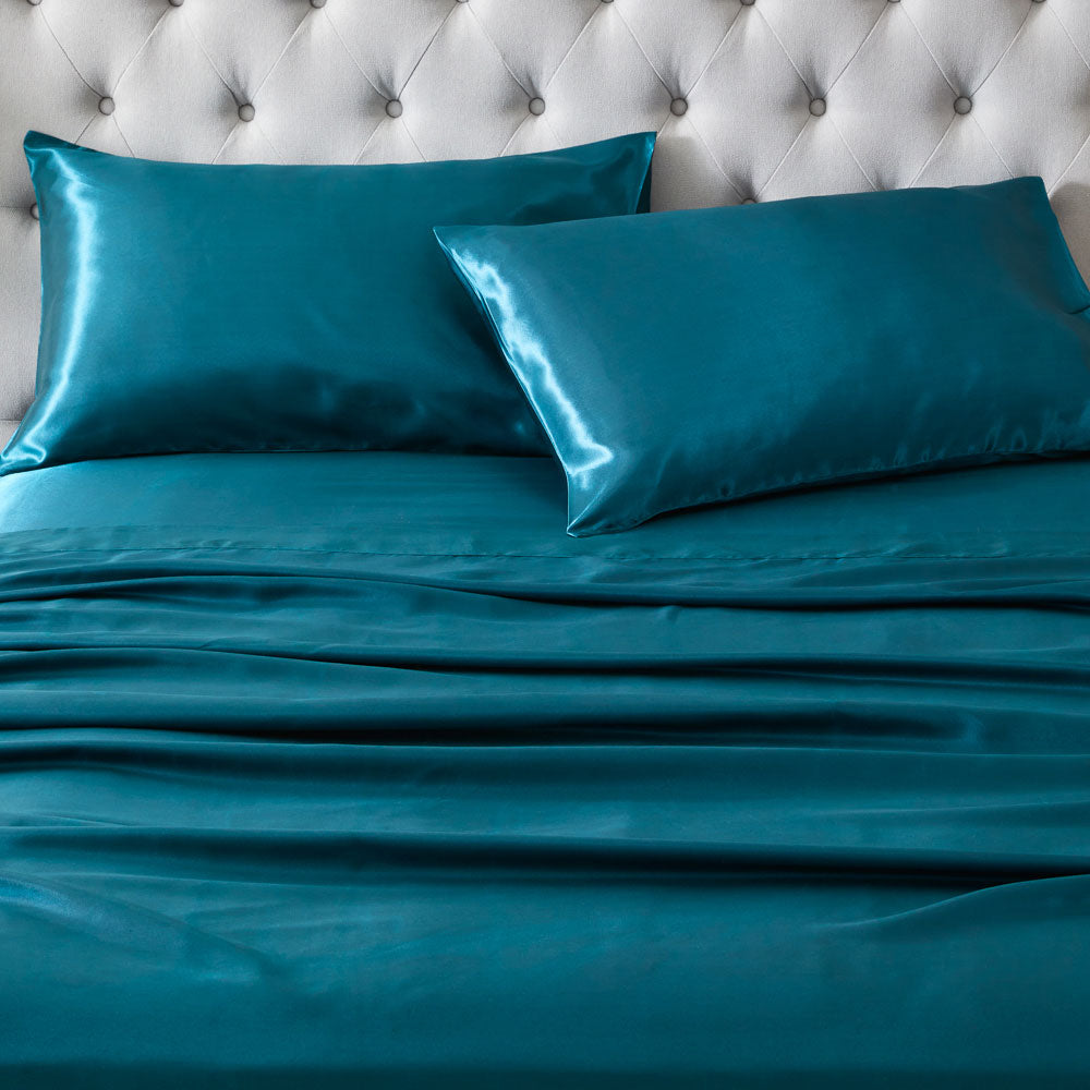 Adorn Living Satin Sheet Set