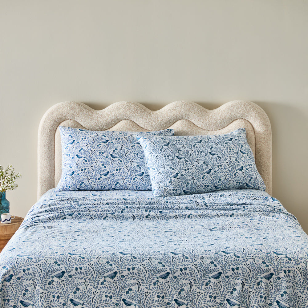 MyHouse Printed Flannelette Sheet Set