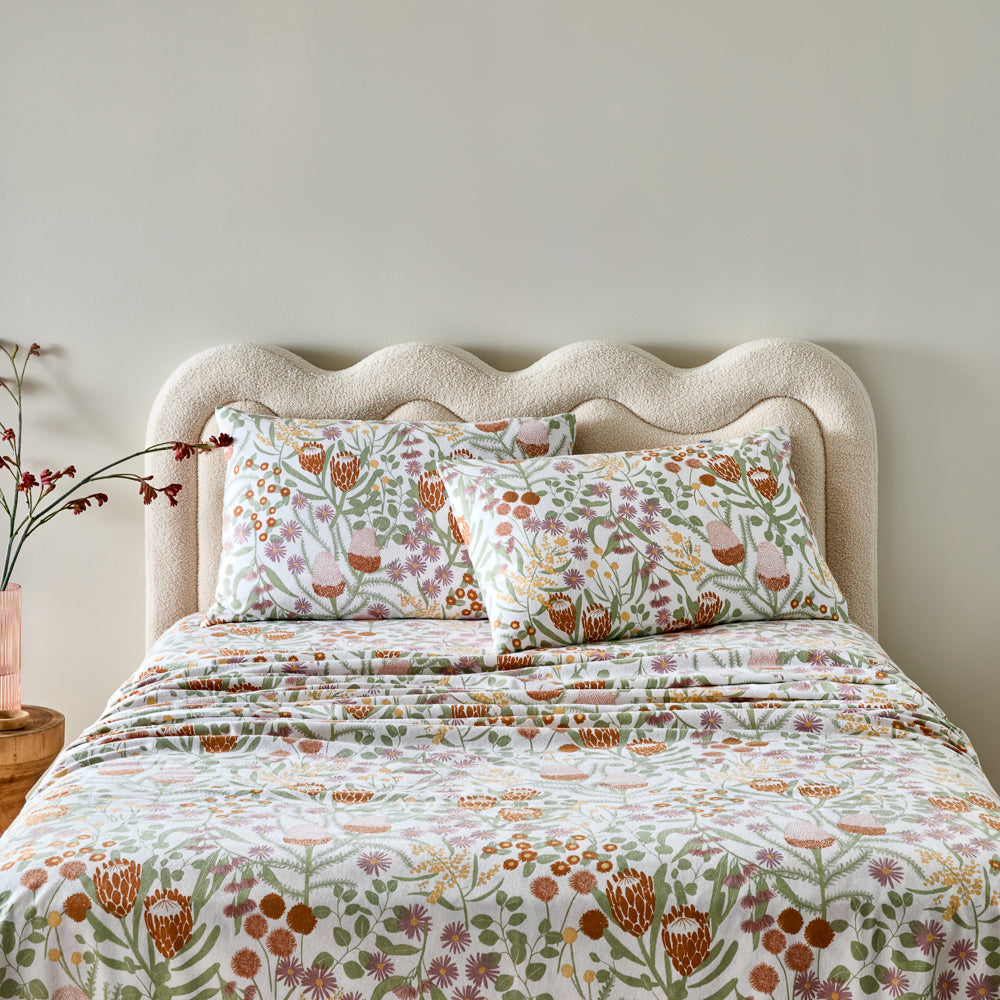 MyHouse Printed Flannelette Sheet Set