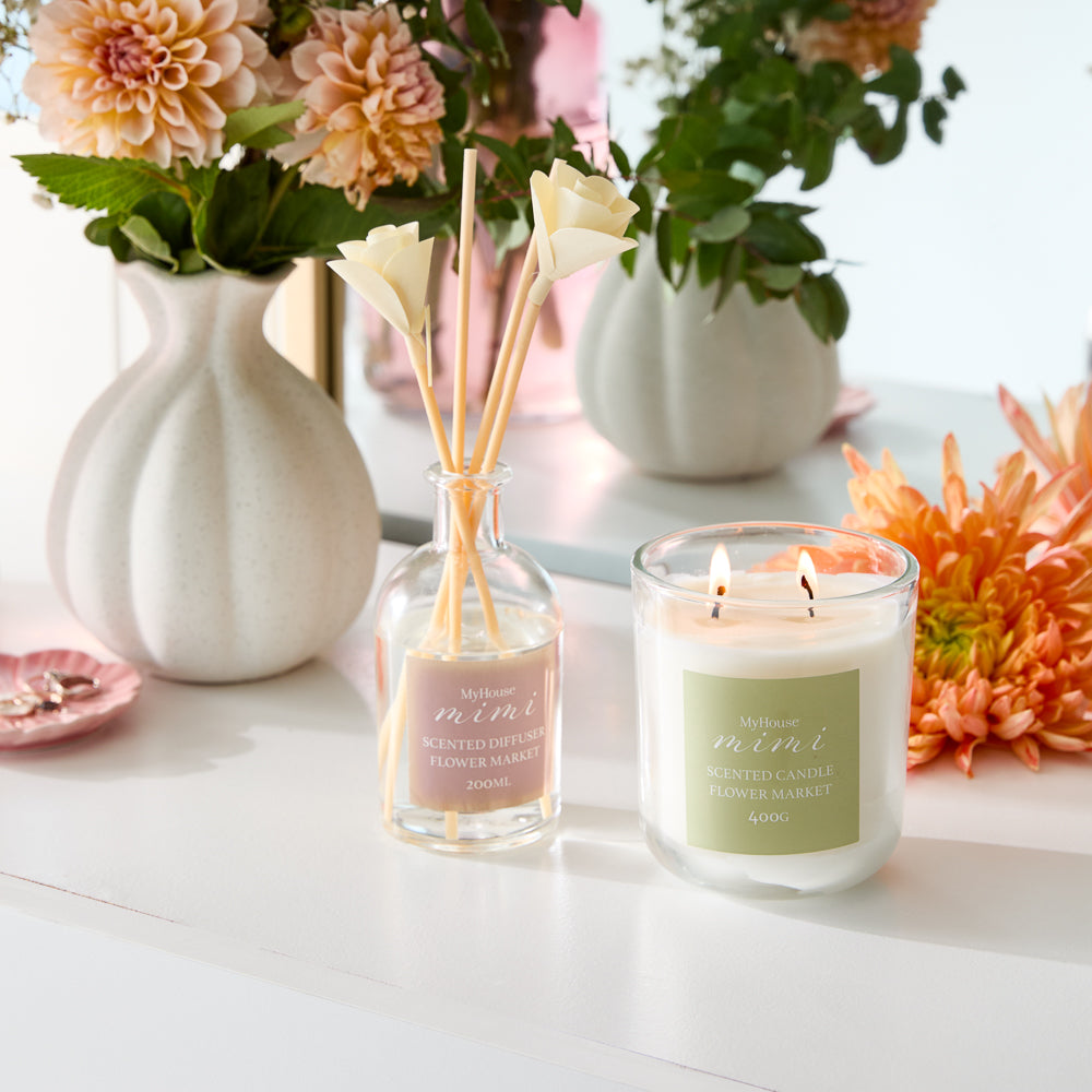 MyHouse Mimi Candle Flower Market