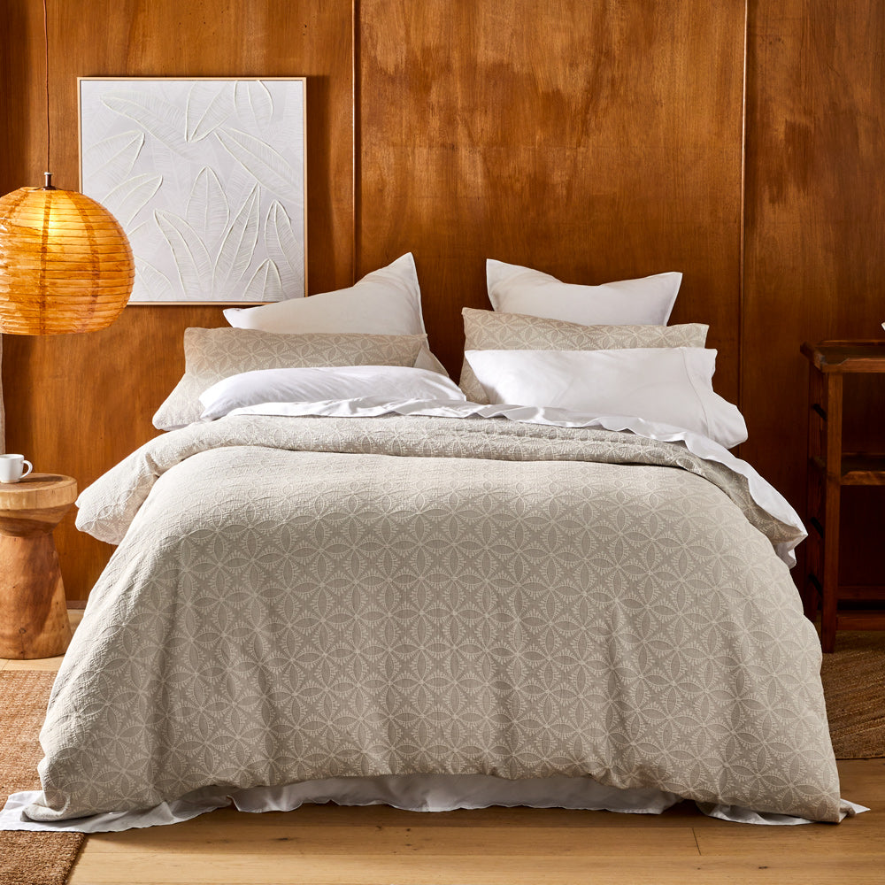 MyHouse Fletcher Quilt Cover Set