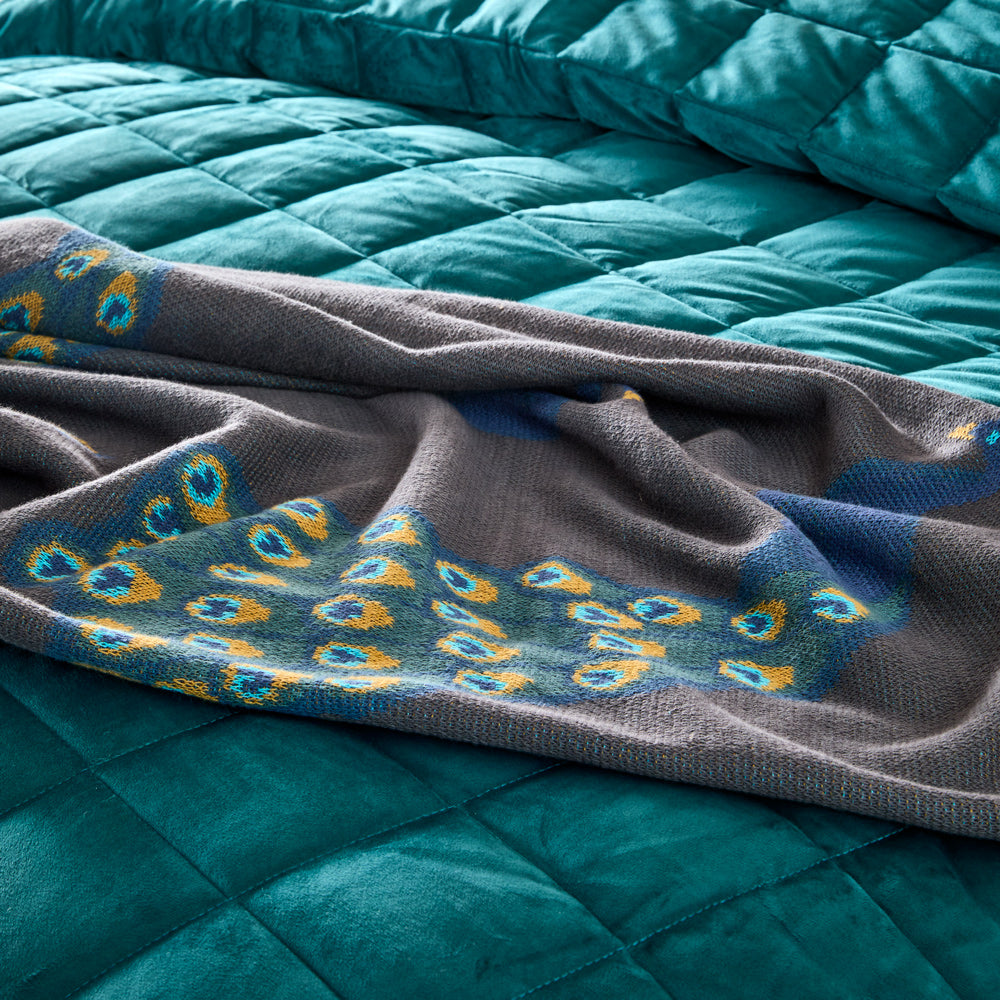 MyHouse Seraphina Peacock Throw