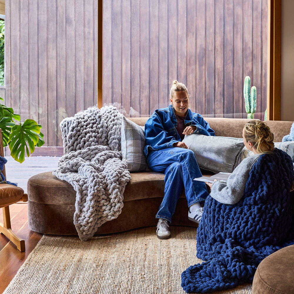 MyHouse Chunky Knit Throw