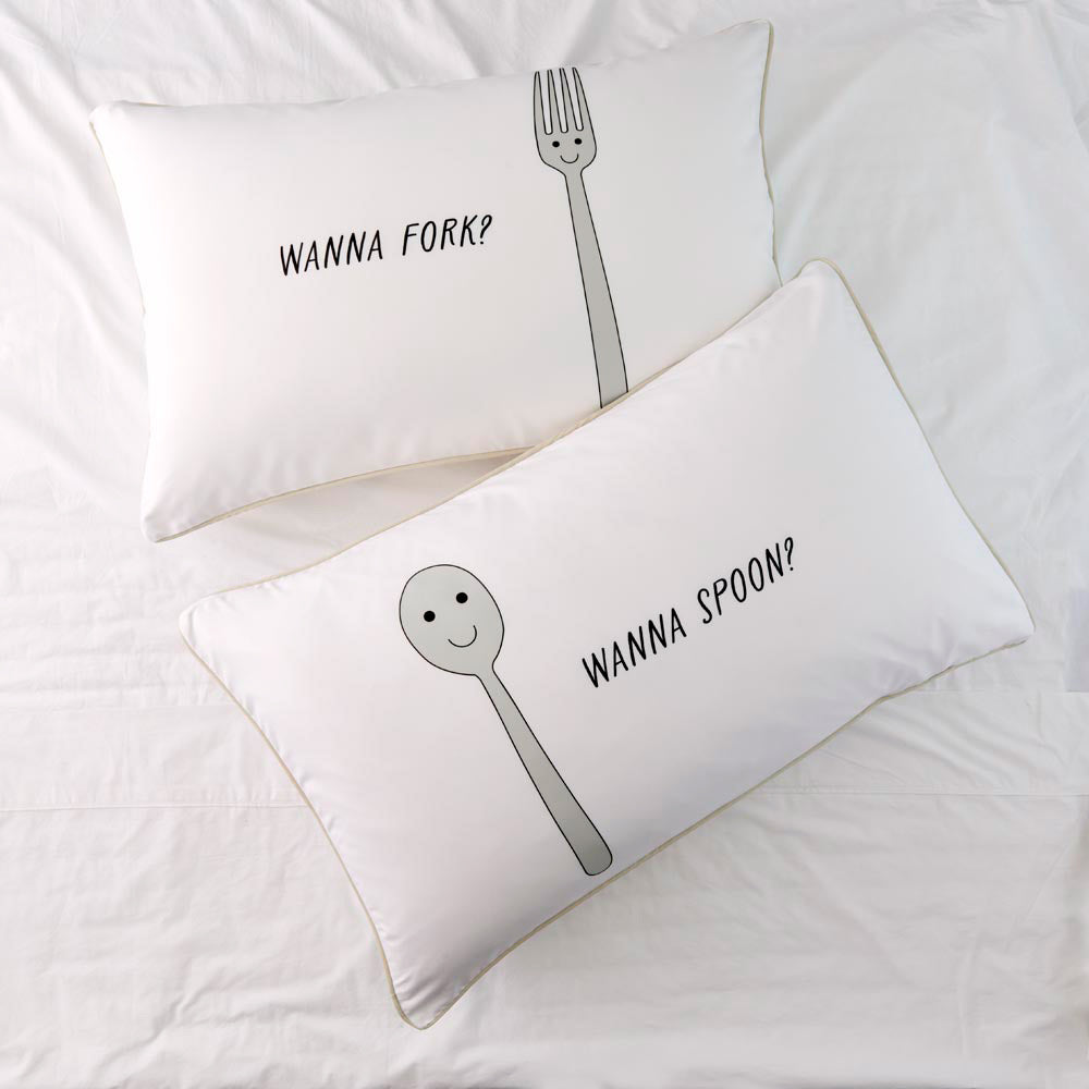 Adorn Living Novelty Pillowcase Perfect Pair